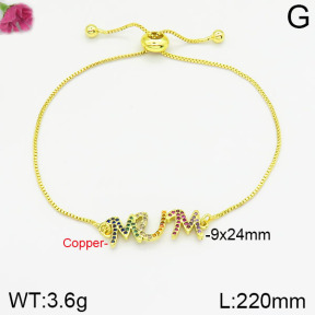 Fashion Copper Bracelet  F2B400974vbmb-J72