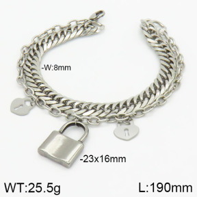 Stainless Steel Bracelet  2B2001508bbov-350