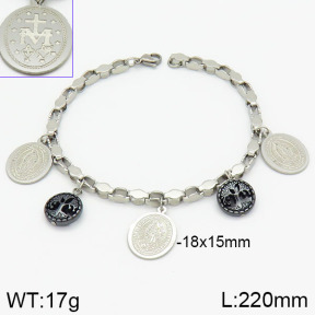 Stainless Steel Bracelet  2B2001509bbov-350