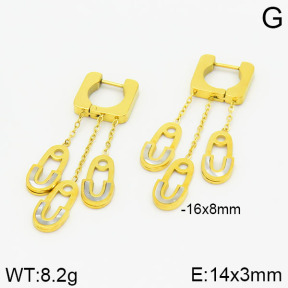 Stainless Steel Earrings  2E4001642vbpb-434