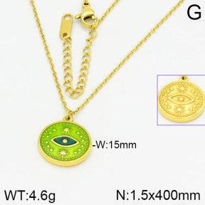 Stainless Steel Necklace  2N3000784bbov-434