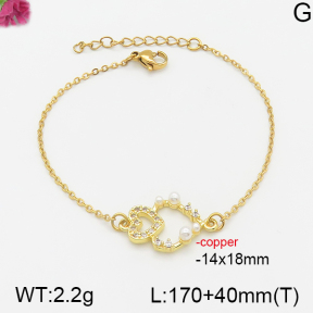 Fashion Copper Bracelet  F5B301442bbml-J111
