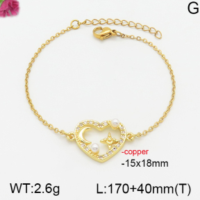 Fashion Copper Bracelet  F5B301444bbml-J111