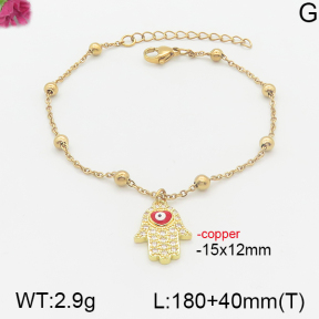 Fashion Copper Bracelet  F5B301501bbml-J111