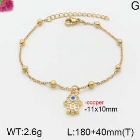 Fashion Copper Bracelet  F5B301505bbml-J111