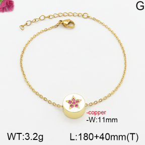 Fashion Copper Bracelet  F5B401867bbml-J111