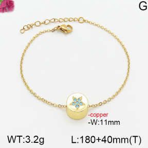 Fashion Copper Bracelet  F5B401868bbml-J111