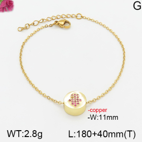 Fashion Copper Bracelet  F5B401871bbml-J111