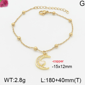Fashion Copper Bracelet  F5B401920vbmb-J111