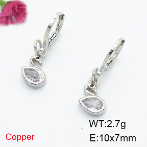 Fashion Copper Earrings  TE6000890vbnb-L035