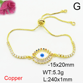Fashion Copper Bracelet  F6B405407bbml-L024