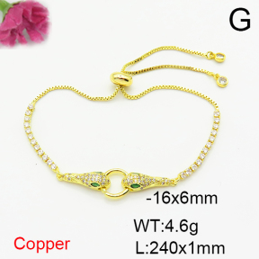 Fashion Copper Bracelet  F6B405408bbml-L024