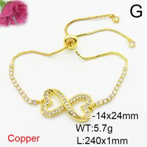 Fashion Copper Bracelet  F6B405410bbml-L024