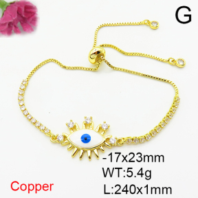 Fashion Copper Bracelet  F6B405411bbml-L024