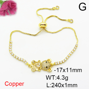 Fashion Copper Bracelet  F6B405415bbml-L024