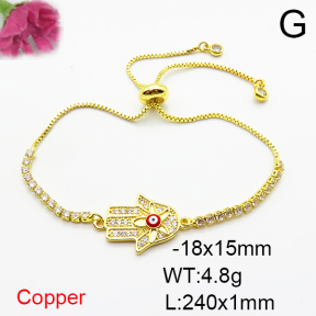 Fashion Copper Bracelet  F6B405417bbml-L024