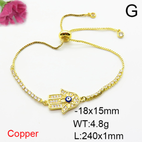 Fashion Copper Bracelet  F6B405418bbml-L024