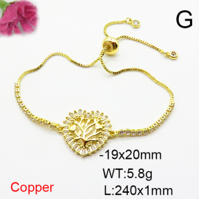 Fashion Copper Bracelet  F6B405420bbml-L024