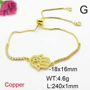 Fashion Copper Bracelet  F6B405432bbml-L024