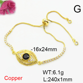 Fashion Copper Bracelet  F6B405438bbml-L024