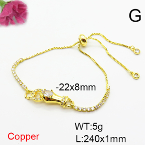 Fashion Copper Bracelet  F6B405442bbml-L024