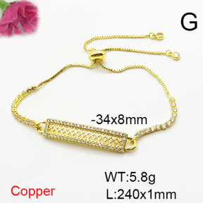 Fashion Copper Bracelet  F6B405444bbml-L024