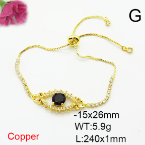 Fashion Copper Bracelet  F6B405451bbml-L024