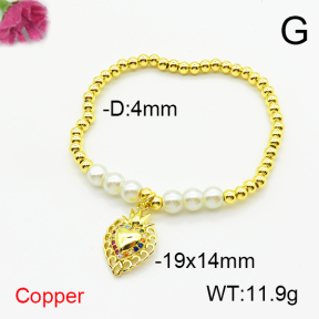 Fashion Copper Bracelet  F6B405454vbmb-L024