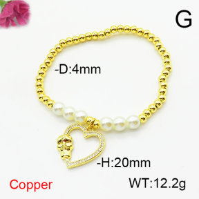 Fashion Copper Bracelet  F6B405455vbmb-L024