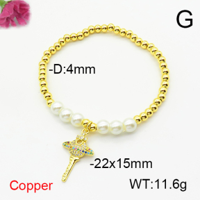Fashion Copper Bracelet  F6B405456vbmb-L024