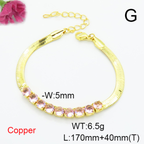 Fashion Copper Bracelet  F6B405472vbmb-L017