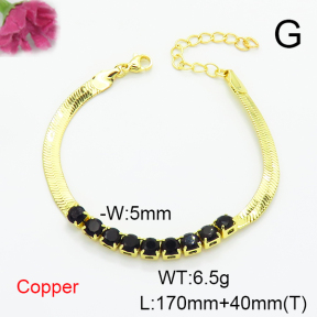 Fashion Copper Bracelet  F6B405475vbmb-L017