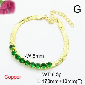 Fashion Copper Bracelet  F6B405477vbmb-L017