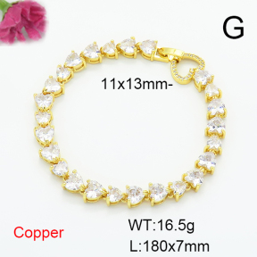 Fashion Copper Bracelet  F6B405481aivb-L017