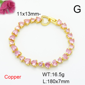 Fashion Copper Bracelet  F6B405482aivb-L017