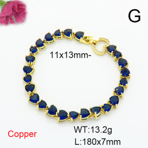 Fashion Copper Bracelet  F6B405483aivb-L017