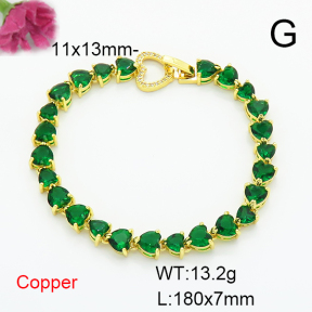 Fashion Copper Bracelet  F6B405484aivb-L017