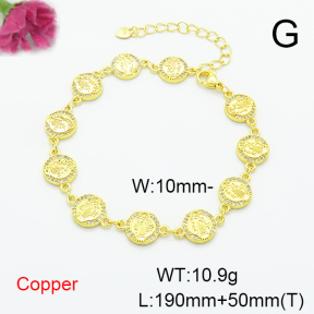 Fashion Copper Bracelet  F6B405486bhia-L017