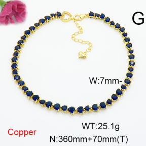 Fashion Copper Necklace  F6N404935ajvb-L017