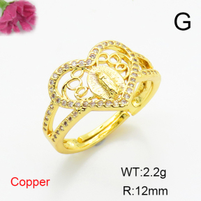Fashion Copper Ring  F6R401268ablb-L017
