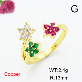 Fashion Copper Ring  F6R401272ablb-L017