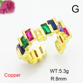 Fashion Copper Ring  F6R401276bbov-L017
