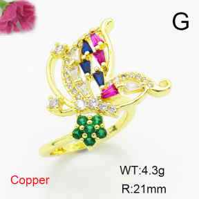 Fashion Copper Ring  F6R401278vbmb-L017