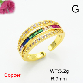 Fashion Copper Ring  F6R401282vbmb-L017
