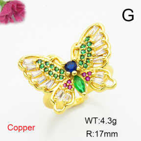 Fashion Copper Ring  F6R401286vbnb-L017
