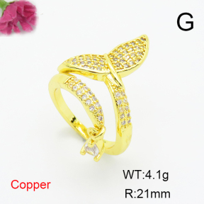 Fashion Copper Ring  F6R401288ablb-L017