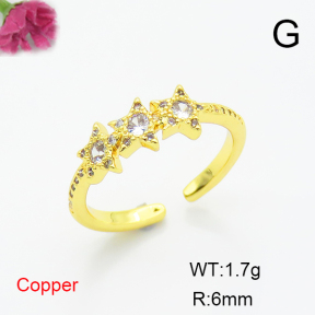 Fashion Copper Ring  F6R401289ablb-L017