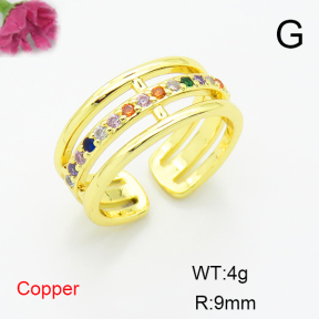 Fashion Copper Ring  F6R401291ablb-L017