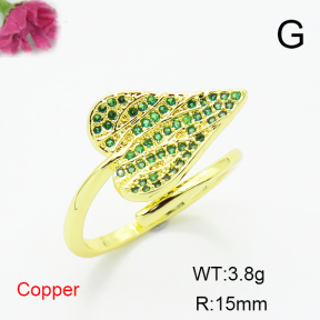 Fashion Copper Ring  F6R401299vbmb-L017
