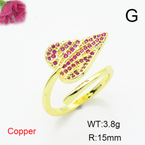 Fashion Copper Ring  F6R401301vbmb-L017